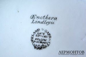 Сервировочное блюдо Copeland and Garrett. Англия, 1833-1847 гг, фарфор, живопись