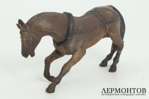 Статуэтка Гарцующий Конь. Австрия, Вена, фабрика Франца Бергмана, начало 20 в. Бронза