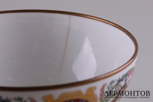 Чашка из королевского охотничьего сервиза Луи-Филиппа I. Севрская мануфактура, XIX в.