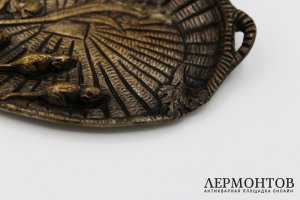 Лоток Корзинка с мышками. Австрия, Вена, конец 19 в.