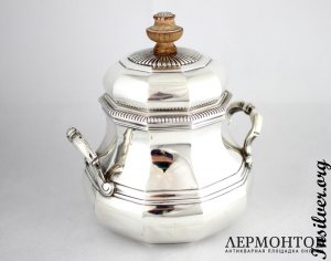 Сахарница Puiforcat. Серебро 950. Франция