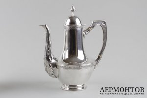 Чайный и кофейный сервиз. L. Espunes. Серебро 916 пробы. Испания, нач. XX в.