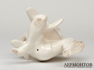 Статуэтка «Юный авиамоделист». Керамика, Keramia Znojmo, Чехословакия
