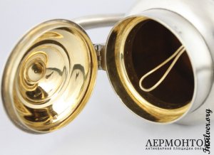 Чайник Art Nouveau. Серебро 84. Россия