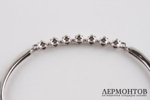 Браслет с бриллиантами. Белое золото 585 пробы.
