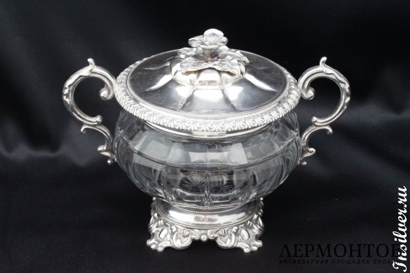 Ваза Diosne. Серебро 950. Франция