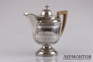 Большой кувшин для воды и вина. MсMullin, серебро 900 пробы. США