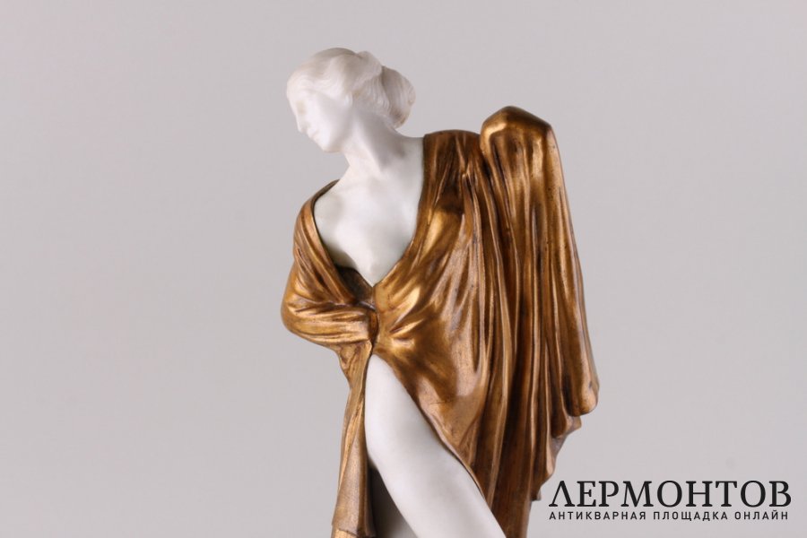 Скульптура Танцовщица в стиле Модерн - Ар Деко. Австрия, Вена, 1908 год.
