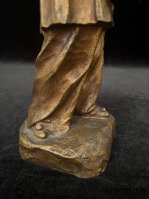 Скульптура Пьеро. Франция, Lucien Alliot, 1920-30-е гг. Бронза, золотистый лак.