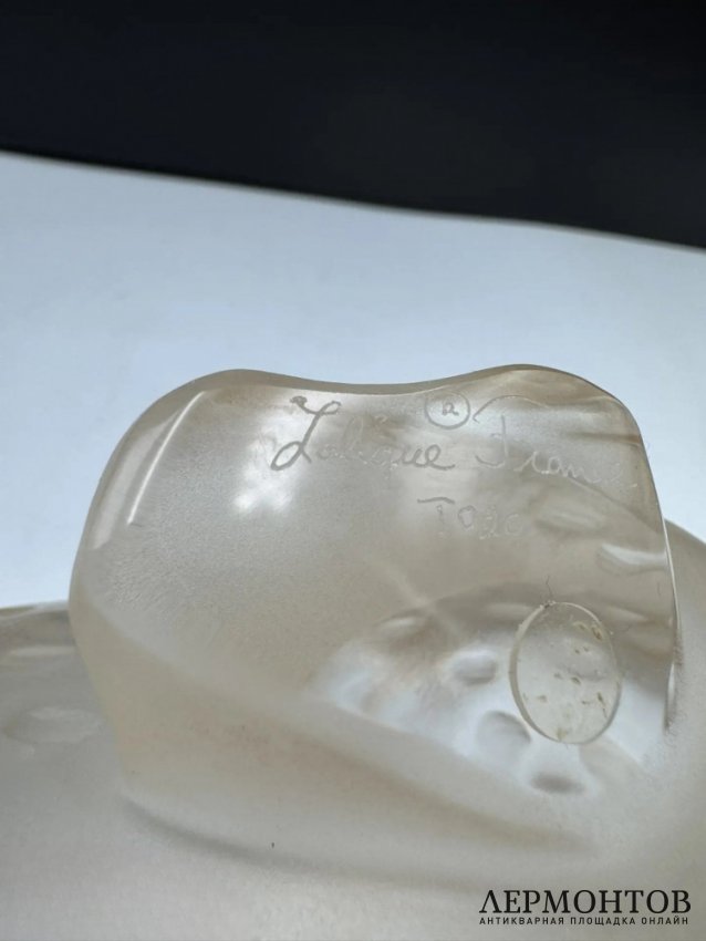 Скульптура «Пантера Zeila». Хрусталь, Lalique, Франция