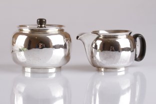 Чайный набор Hansen. Серебро 925. Дания