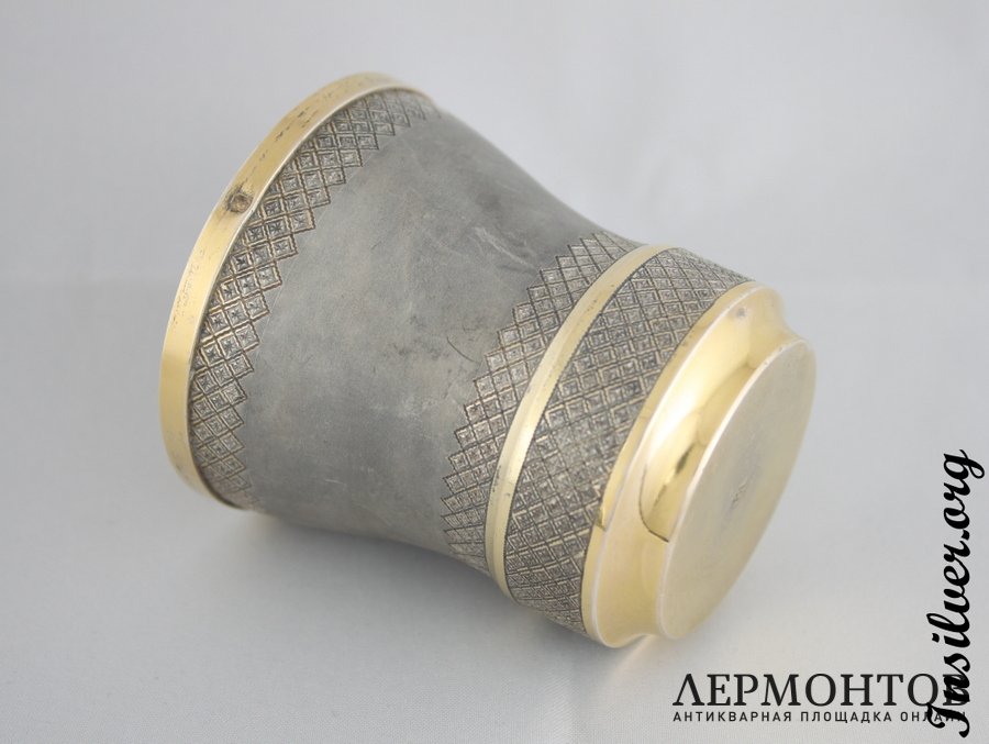Стакан. Редкость. Серебро 950. Франция