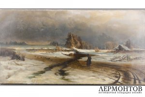Босенко Е. Копия картины Ф. Васильева. 1900-1920е гг. Холст, масло.