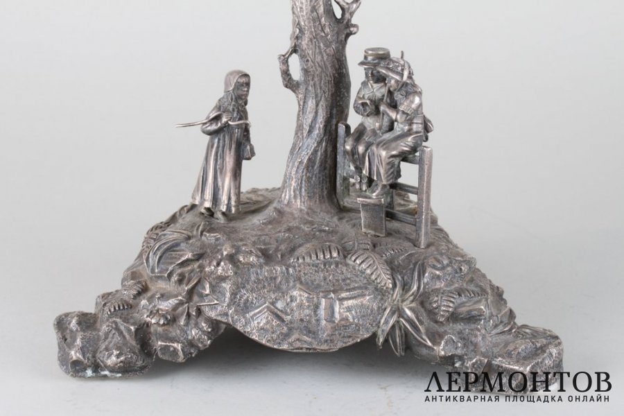 Ваза для фруктов и цветов. Серебро 925 пробы. Англия, 1903 год