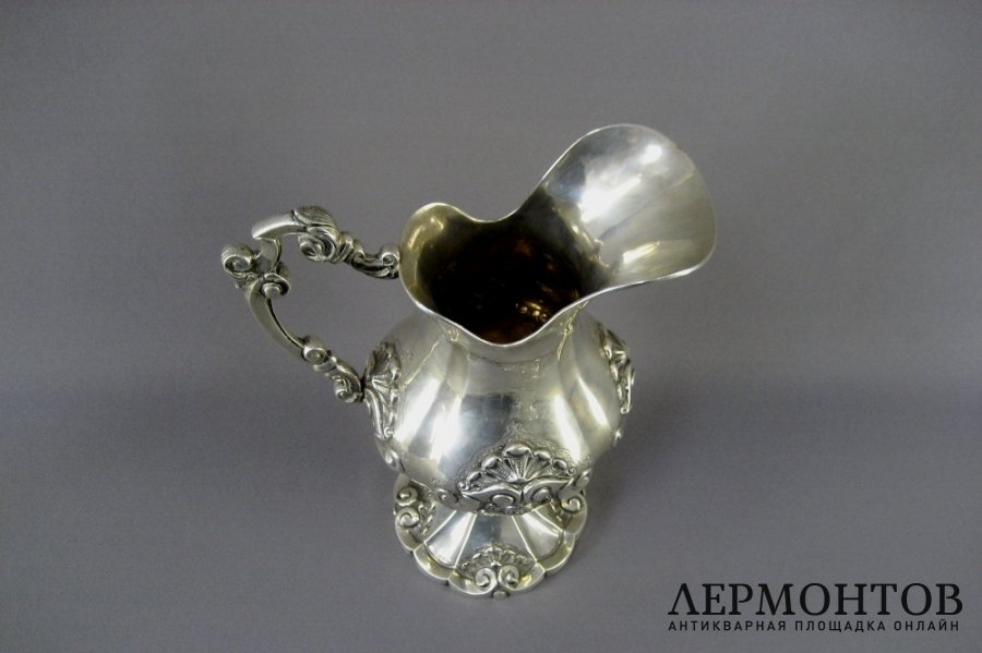Кувшин. Серебро 900 пробы. Португалия, XIX век.
