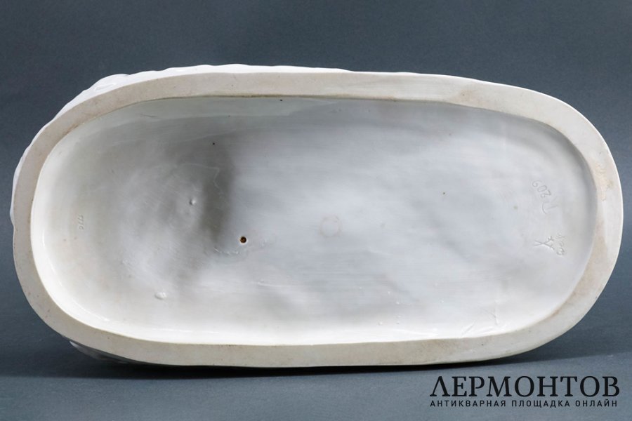 Статуэтка Лошадь с жеребенком. Мейсен, 1950-70е. Фарфор.