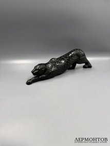 Скульптура «Пантера Zeila», чёрная. Хрусталь, Lalique, Франция
