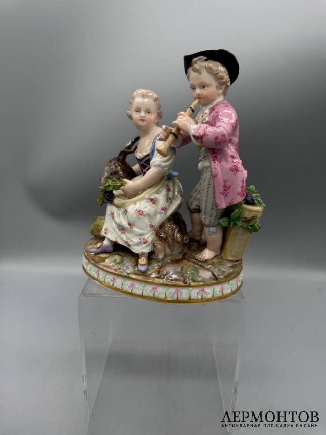 Статуэтка «Аллегория осени». Фарфор, роспись, Meissen, Германия, 2-я половина 19 века