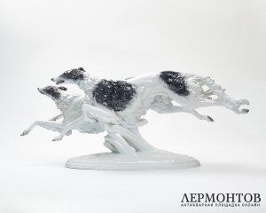 Статуэтка «Борзые». Фарфор, Rosenthal, Германия