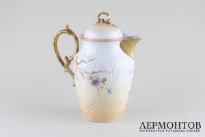 Кувшин. Модерн. Фарфор, полихромная роспись. Европа, нач. XX в.