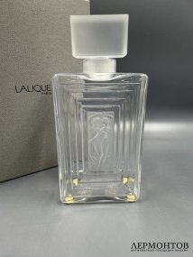 Флакон для духов «Duncan» в стиле ар-деко. Хрусталь, Lalique, Франция