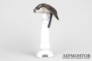 Статуэтка Хищная птица. Германия, Бавария, ф-ка Rosenthal, 1908 -1910-е гг. Фарфор.