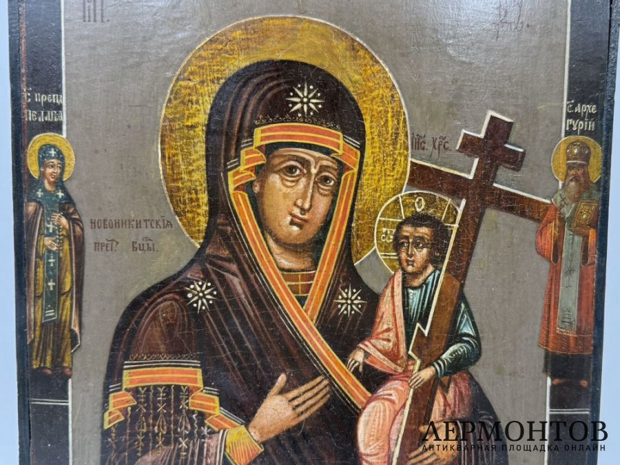 Икона Новоникитская Богоматерь. Россия, 18-19 вв. Экспертиза.