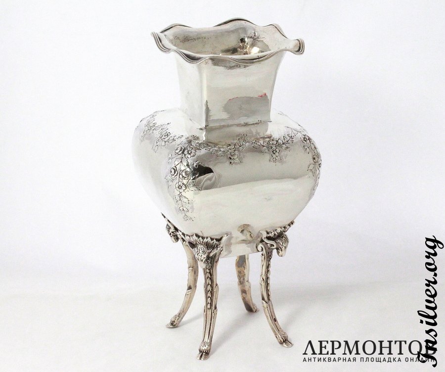 Ваза Delaire. Серебро 950. Франция