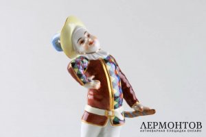 Статуэтка из комедии Дель Арте. Германия, Meissen, 1934-1945 гг. Фарфор.