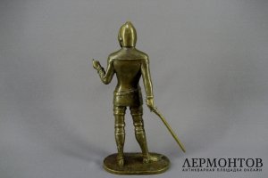 Парная композиция Рыцари. Бронза. Франция, ХХ век. 