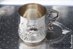 Ликерный набор Veyrat. Серебро 950. Франция