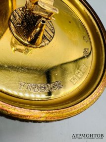 Пасхальное яйцо «Режиссёру». Серебро 925 пробы, фарфор, Faberge, Франция