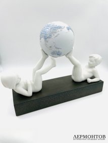Статуэтка «Братство». Фарфор, роспись, Lladro, Испания, современная работа