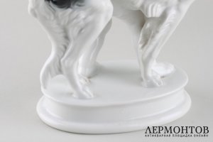 Статуэтка. Путти и русская борзая. Фарфор. Rosenthal. XX в.