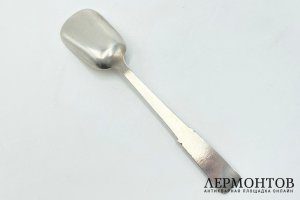 Совок для сахара. Таллин, 1950-е гг. Серебро 875 проба, лить, чеканка, золочение.