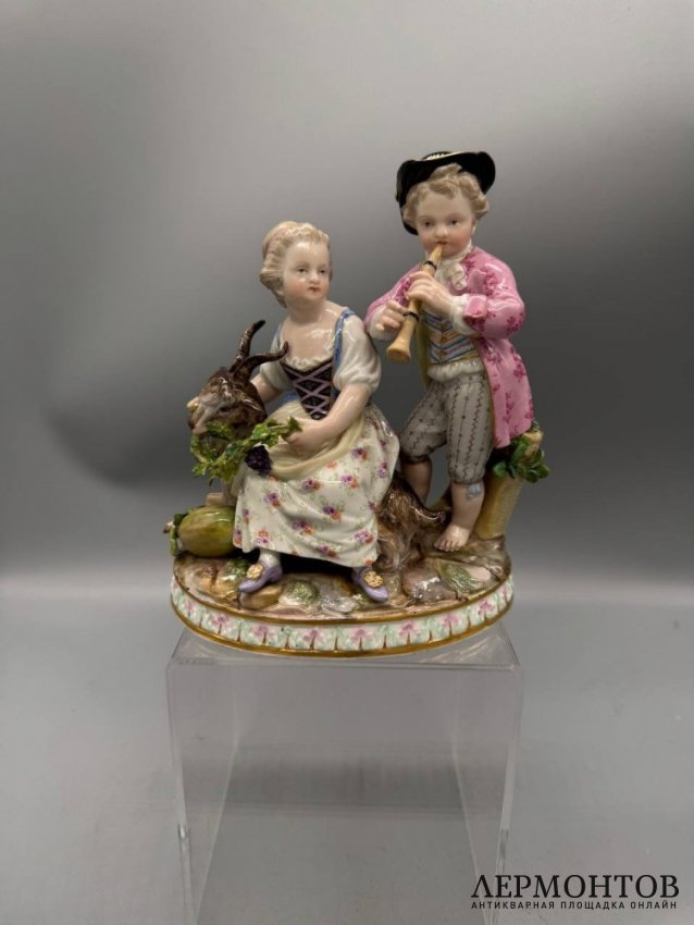 Статуэтка «Аллегория осени». Фарфор, роспись, Meissen, Германия, 2-я половина 19 века