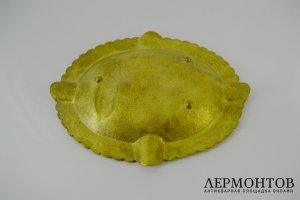 Пепельница. Бронза, золочение. Европа, XIX век.