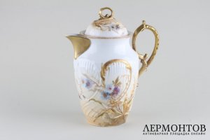 Кувшин. Модерн. Фарфор, полихромная роспись. Европа, нач. XX в.