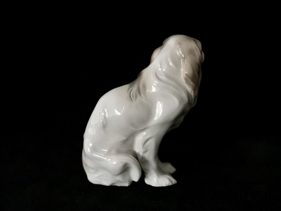 Статуэтка «Кавалер-кинг-чарльз-спаниель». Фарфор, Rosenthal, Германия, 1927 год