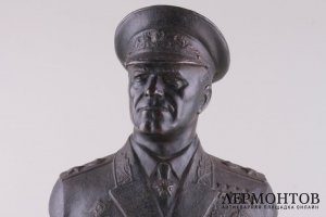 Бюст Маршал Жуков. Чугун Касли ,1959 год.