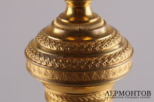 Подсвечники. Бронза, литье, золочение. Франция, 2 пол. 19 в.