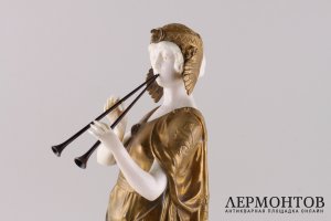 Скульптура Египетская танцовщица в стиле Ар Деко. Франция, Париж, 1920-1930-е гг.