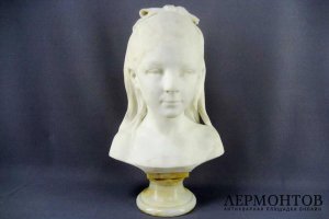 Бюст. Детский портрет. Мрамор. Европа, XIX век.
