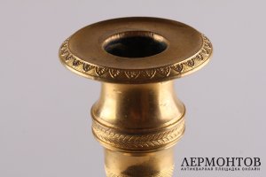 Подсвечники. Бронза, литье, золочение. Франция, 2 пол. 19 в.
