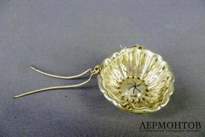 Ситечко для заварки. Серебро 950 пробы. Франция, XIX век. 