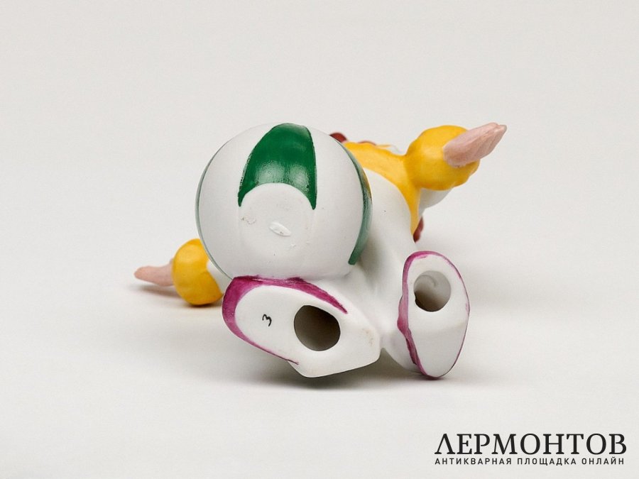 Статуэтка «Клоун с мячом». Фарфор, Hutschenreuther, Германия, 1985 год