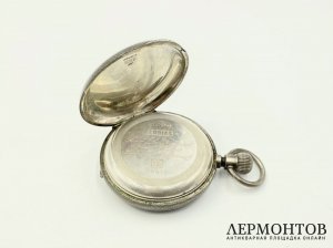 Карманные часы-луковицы Tobias. Серебро 875 пробы.