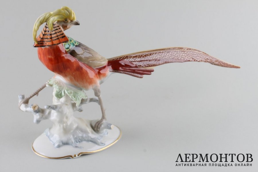 Статуэтка Фазан. Фарфор.  Hutschenreuther, Германия, K. Mutter, 1970-е гг