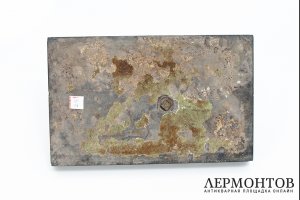 Статуэтка Львица кормит львят. Франция, 1 половина 20 века. Бронза, литье. Камень.