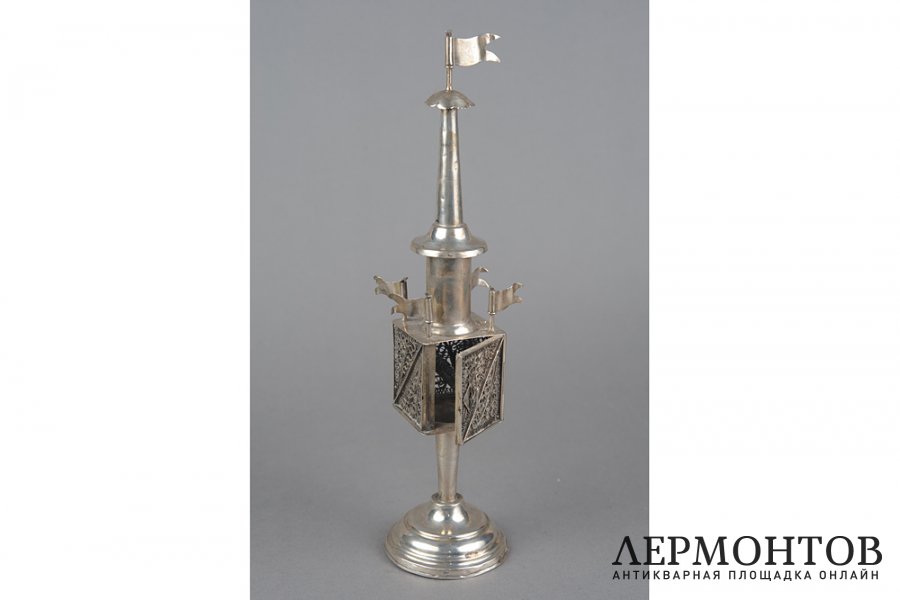 Бсамим. Западная Европа. 1850-1880-е гг. Серебро 812 пробы.